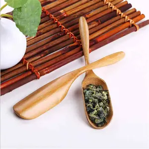 Scoop Kitchen Tool Kongfu Tea Set Accessories Tools 5Pcs/set Chinese Tea Spoons Suit Bamboo Teaspoon Matcha Tea Coffee Measuring