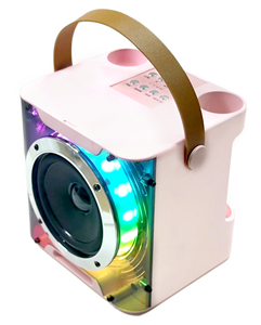 Ys210 nhà Đảng KTV màu LED Đèn xách tay loa âm nhạc hộp bluetooth loa với Microphone Karaoke Loa không dây - Product Image 4
