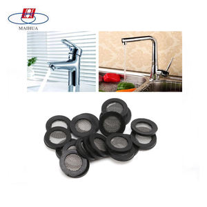 Goma con arandelas de filtro de acero inoxidable Juntas con pantalla Manguera de entrada de jardín Tapas de pantalla para juntas de cabezal de ducha - Product Image 5