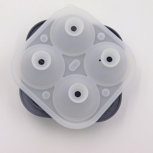 Wholesale Easy Release <strong>Rose</strong> Ice Mold 4 Cavity Whiskey Silicone <strong>Rose</strong> Ice Ball Maker Mold Ice Cube Tray with Lid - Product Image 5