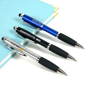 New Arrival Plastic Promotional Customized Logo Ballpoint Black Ink Pen - Product Image 2