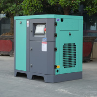 Compresseurs d'air électriques miniatures de qualité supérieure en Chine, vitesse fixe, 7,5 kW, 10 CV, compresseur d'air à vis avec moteur IP55