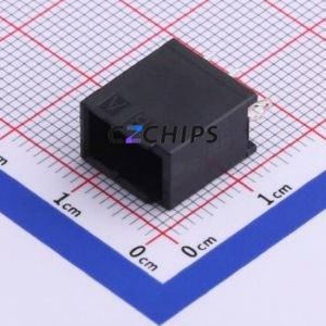 1-1827875-2 Wire-to-Board Pin Header Through hole Component (THT),P=2.5mm Connector 2x2P 2.5mm Through Hole 4P - Product Image 2