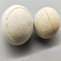 Boule de régénération en céramique d'alumine/boule réfractaire pour l'industrie Boules en céramique de foyer de four