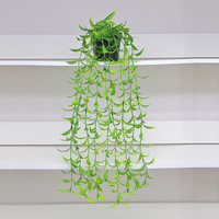 Plantes Suspendues Artificielles Hot-Selling Real Touch Plafond Intérieur Extérieur Maison Amaranthus Vigne Hôtel Décoration Murale