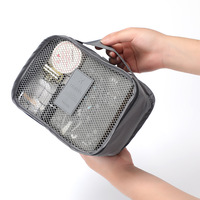 Ensemble de 6 cubes de compression de voyage personnalisés en polyester de haute qualité, imperméables et de grande capacité, avec fermeture éclair, pour un rangement tendance