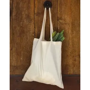 Borsa shopper in cotone biologico, merchandising sostenibile - Product Image 3
