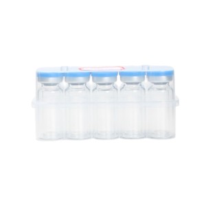 Amber Sterile Glass Tubular Vials 10ml with Injection Rubber <b>Stopper</b> for Eye Drops and Infusions Empty Pharmaceutical <b>Bottle</b> - Product Image 4