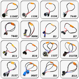 Lorida H7 Kit de résistance LED 50W 6 Ohm résistance de phare LED Anti scintillement erreur décodeur résistance de charge pour lumières LED - Product Image 6
