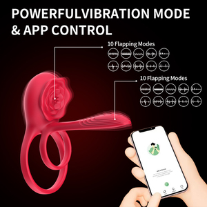 Popular Male APP Remote Vibrator Couple Sharing Clitoral Stimulation Passion Lock Fine <strong>Delay</strong> Vibration Ring for Men - Product Image 6