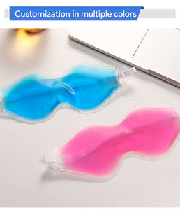 Pink Reusable Ice Eye Mask, Cooling Eye Cover, eficaz para aliviar círculos escuros e inchaço - Product Image 6