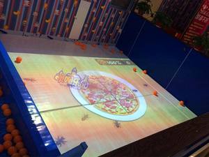 Écran de jeu interactif tout-en-un immersif en 3D de style moderne avec projection de sol métallique pour enfants - Product Image 5