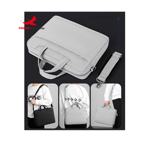 Sac pour ordinateur portable en polyester imperméable, portable, personnalisé, pour hommes et femmes, tailles 14.1/15.6/16.1 pouces, commande en gros RTS - Product Image 2