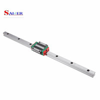 Rail de guidage linéaire Hgr20 1000mm 2000mm 3000mm, kit de bloc de système CNC avec remplacement Hiwin Hg20