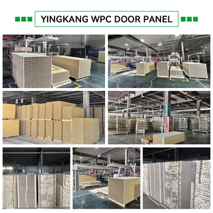 Portes intérieures WPC à haute densité, <span class=keywords><strong>vente</strong></span> directe usine Yingkang, portes pré-assemblées avec cadre fini et quincaillerie - Product Image 4