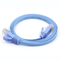 Kabel Patch Ethernet CAT6 CAT7 Tipis RJ45 untuk Koneksi Rumah, Kantor, dan Router