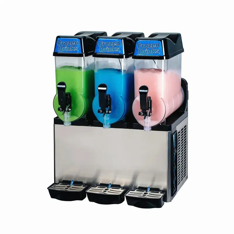 12Lx3 Tank High Quality Slushie Machine Commercial Slush Frozen Drink for Sale