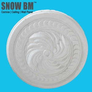 Moldura de yeso para decoración del hogar, línea de yeso para techo - Product Image 4