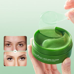 Masque pour les yeux le plus populaire en gros : hydratant, anti-rides, anti-<span class=keywords><strong>cernes</strong></span>, apaisant à l'aloe vera et au collagène - Product Image 4