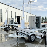 ISO Wholesale Telescopic Communication Tower Galvanized Steel COW on Wheels High Precision for Mobile Telecom Trailer Tower