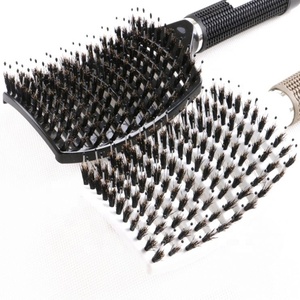 Peigne Anti-statique à air incurvé, outil <span class=keywords><strong>de</strong></span> coiffure pour Salon <span class=keywords><strong>de</strong></span> coiffure, <span class=keywords><strong>brosse</strong></span> à poils <span class=keywords><strong>de</strong></span> <span class=keywords><strong>sanglier</strong></span>, <span class=keywords><strong>meilleur</strong></span> pour démélant tous Types <span class=keywords><strong>de</strong></span> <span class=keywords><strong>brosse</strong></span> à cheveux - Product Image 5