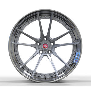 התאמה אישית ססגוניות מונובלוק מזויפים גלגל לצמיגי רכב נוסע - Product Image 3