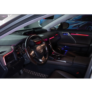Kit d'éclairage de voiture RGBIC Premium pour Lexus RX 2016-2022, bande LED étanche, vente en gros - Product Image 4