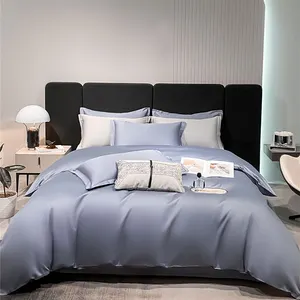 Lençol de cama com edredon para cama, conjunto de roupa de cama em 8 peças de algodão, cabe em lençol