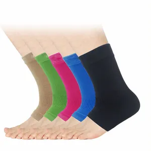 MKAS-Chaussettes de sport élastiques en tricot de protection pour basket-ball, support de compression pour cheville