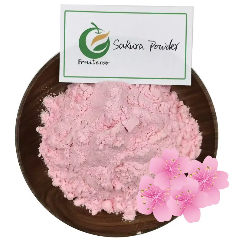 Sakura Blüten extrakt Sakura Saft pulver wasser lösliches Instant Kirschblüten Sakura Pulver