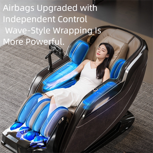 Silla de Masaje Inteligente 4D de Fábrica C29 2025, ABS y Cuero PU, Portátil, Plegable, Gravedad Cero, <span class=keywords><strong>Cuerpo</strong></span> Completo con Música Bluetooth - Product Image 5