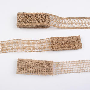 Tissu <span class=keywords><strong>de</strong></span> décoration d'arbre <span class=keywords><strong>de</strong></span> Noël <span class=keywords><strong>de</strong></span> ruban d'arcs <span class=keywords><strong>de</strong></span> <span class=keywords><strong>noeud</strong></span> <span class=keywords><strong>de</strong></span> <span class=keywords><strong>Jute</strong></span> fait à la main <span class=keywords><strong>de</strong></span> luxe pour l'artisanat <span class=keywords><strong>de</strong></span> couronne et l'emballage cadeau - Product Image 5