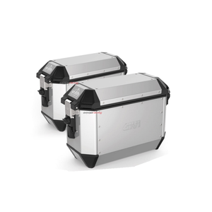 Valises latérales de moto de qualité supérieure Ala36Apack2, paire de valises latérales Monokey Ala36A Trekker Alaska en aluminium, 36 litres - Product Image 1