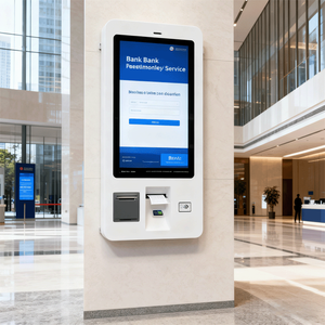 Kiosque de commande automatique sur pied OEM, machine de <span class=keywords><strong>paiement</strong></span> et de commande pour l'enregistrement à l'hôtel, kiosque de <span class=keywords><strong>paiement</strong></span> à écran tactile en libre-service - Product Image 2