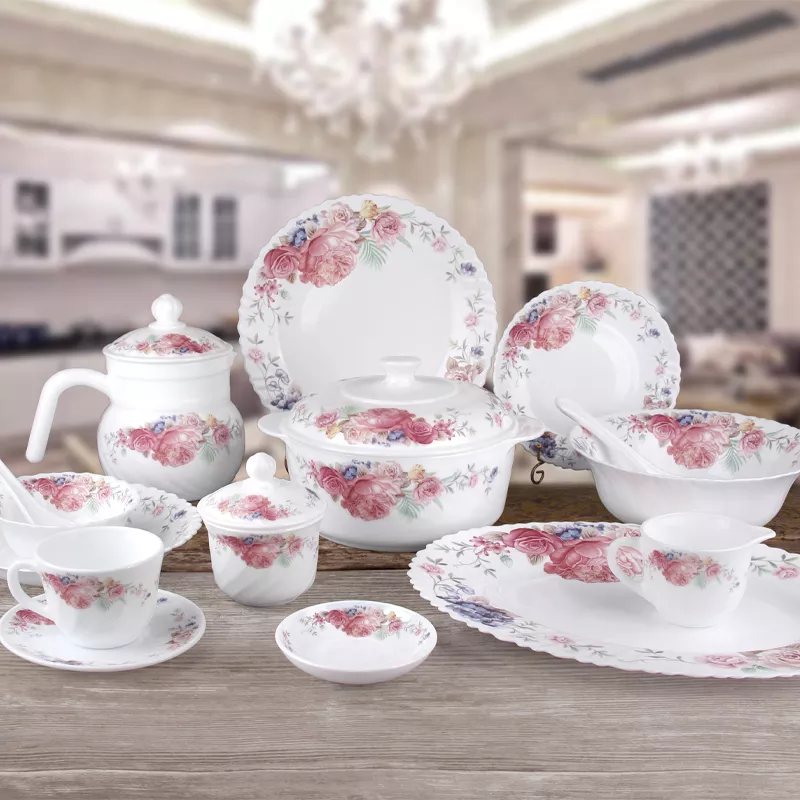 Shop Glass Crockery Elegant Dinner Sets for Every Kitchen