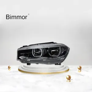 Bimmor 3 تعديل المصابيح الأمامية ل BMW X5 F15 العلوي زينون ترقية في كامل led كشافات 2014 2015 2016 2018 مصنع مخصص