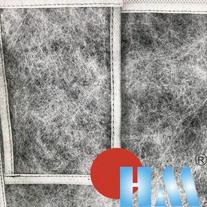 Venta caliente tela no tejida fibra de carbón activo de carbono tela no tejida laminada de carbono de higiene transpirable de alta calidad - Product Image 3