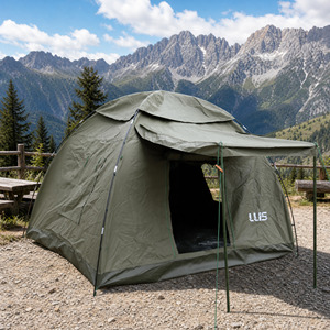 Tente de camping 3x3m, imperméable, résistante au vent, camouflage, montage rapide, pliage facile en une seconde, compacte, pour festival, fête en plein air, pique-nique - Product Image 4