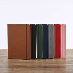 Custom A5 Pu Leather Hardcover Notebook with Pen Holder 2024 <b>Diary</b> 80 Sheets RunCai Brand for Students Gift - Product Image 3