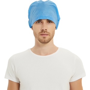 Bonnet chirurgical jetable en gros avec cravate Bonnet médical non tissé et couvre-chaussures pour médecin et soins infirmiers - Product Image 1