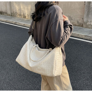Nouveau Sac de Voyage Unisexe en PU Léger Grande Capacité pour Affaires et Loisirs, Sac Fourre-tout Bandoulière pour Rangement et Bagages - Product Image 6