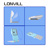 Lecteur de codes-barres pliable de bureau LONVILL RS-232 USB HID POS Mobile 1D 2D pour la lecture de codes QR pour les caisses des cafés