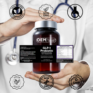 OEM/ODM GLP-<span class=keywords><strong>1</strong></span> Capsules Supplément probiotique multi-souches pour adultes pas pour femmes enceintes Prix de gros - Product Image 2