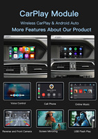 Boîtier CarPlay Sans Fil et Caméra de Recul Compatible NTG4.5/4.7 NTG5.0 Mercedes Modèles W166 W176 W205 W212 W218 Classes A B C E