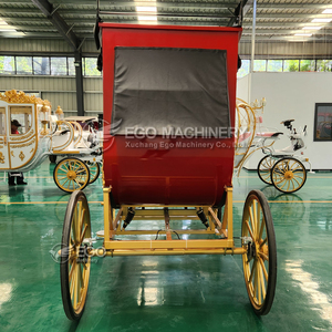 2025 nouveau Style timbre tiré par des chevaux chariot entraîneur de courrier chine chariot tiré par des chevaux transport spécial dessiné par des chevaux - Product Image 5
