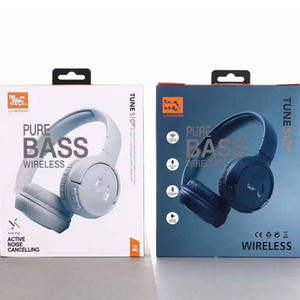 TWS Tune510bt Casque supra-auriculaire sans fil véritable Étanche Bass Boost Sport Design Custom Fit for DJ & Gaming - Product Image 2