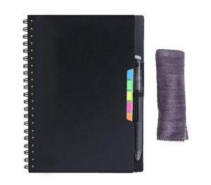 Logo personnalisé A5 livre avec bobine effaçable Carnet de notes en papier épais imperméable et répétitif - Product Image 6