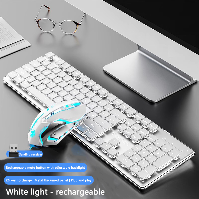 Haoyue Silver - [Sans fil avec récepteur]