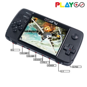 Consola de emulador de Playgo de bolsillo de mano retro 3,5 pulgadas Construida en aproximadamente 1000 juegos retro - Product Image 3