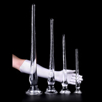 Tapón Anal Expandible Extra Largo e Impermeable de Diferentes Tamaños para Autoestimulación, Juguete Sexual para Adultos, Equipo SM para Hombres Gay